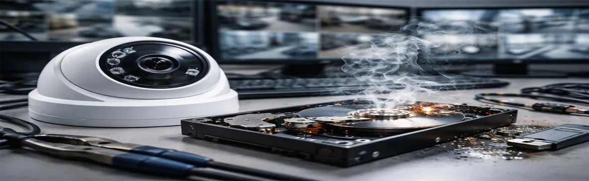 قبل از سوختن هارد دوربین مداربسته این نکات را بدانید! | لوموشاپ - سوختن هارد دوربین مداربسته|پیشگیری از سوختن هارد دوربین مداربسته|بررسی علت سوختن هارد دوربین مداربسته|علت سوختن هارد دوربین مداربسته