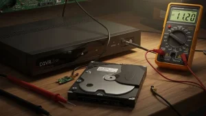 وجود بدسکتور یا خرابی فیزیکی هارد -شناسایی نشدن هارد در DVR همیشه به معنای سوختن هارد نیست. با دلایل این مشکل و مراحل عیب‌یابی هارد DVR آشنا شوید.